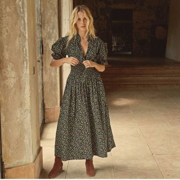 Doen Everly Dress Montpellier Floral Size XXL - Picture 1 of 11